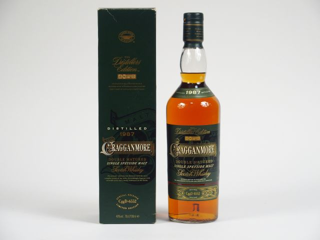 1 BOUTEILLE CRAGGANMORE OB 	Distollers Edition 	- CggD-6652 70	cl 40	%