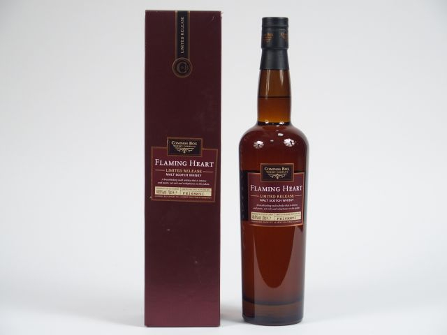 1 BOUTEILLE FLAMING HEART Compass Box 		70	cl 48,9% - Mise : 		2006		-
