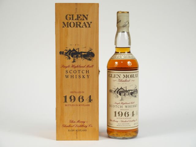 1 BOUTEILLE GLEN MORAY OB		 70	cl 43% - Millésime : 	1964 		- 27ans