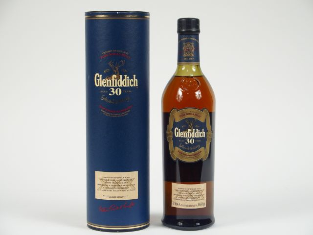 1 BOUTEILLE GLENFIDDICH OB 		70	cl 40	% 		- 30	ans