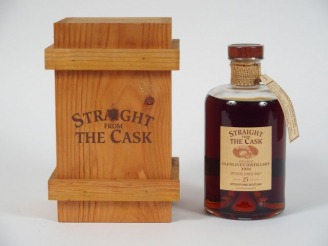 Vente aux enchères 1 BOUTEILLE GLENLIVET Signatory Vintage 	Straight from the cask for LM