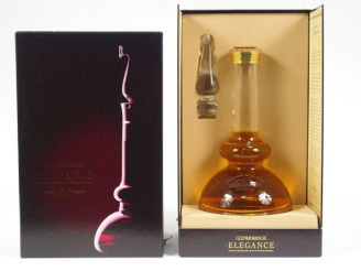 Vente aux enchères 1 BOUTEILLE GLENMORANGIE OB 	Elegance Decanter	 70cl 	43% - 			21ans