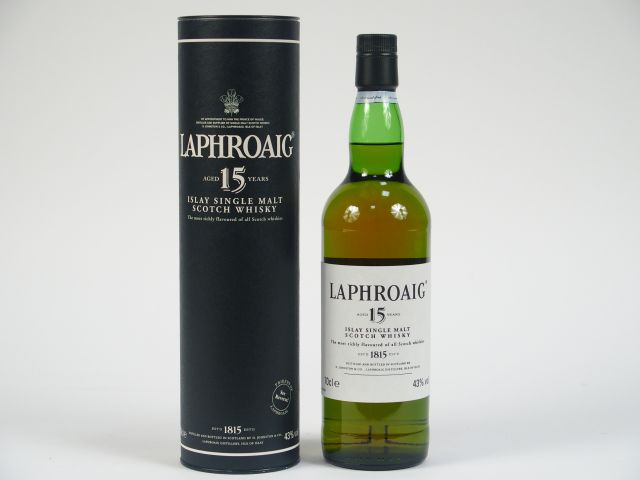 1 BOUTEILLE LAPHROAIG OB		 70	cl 43	% 	- 	15 ans 	- 	Single Islay Malt