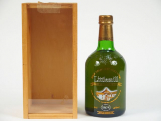 Vente aux enchères 1 BOUTEILLE LITTLEMILL OB 		70cl 	40	% - Millésime : 1975 - Mise : 	08