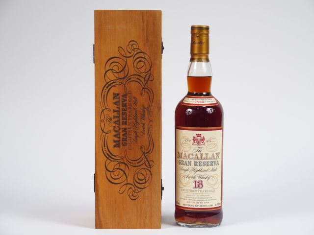 1 BOUTEILLE MACALLAN OB 	Gran Reserva 	70	cl 40% - Millésime : 	1980	 