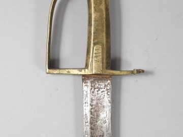Sabre infanterie des compagnies d’élite seconde partie du XVIIème. Mon