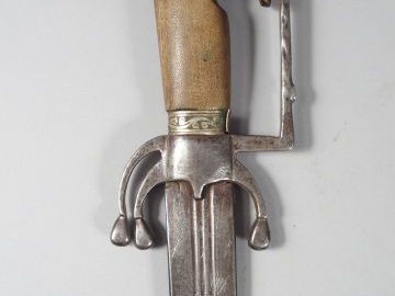 Sabre Marocain "Nimcha" de belle fabrication, fusée en bois typique da
