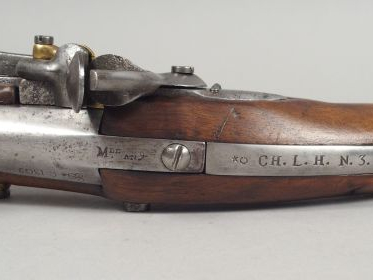 Pistolet réglementaire de cavalerie modèle An XIII. Fabrication Manufa