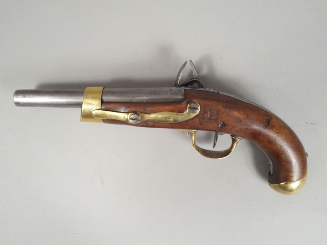 Pistolet réglementaire de cavalerie modèle An XIII. Fabrication Manufa