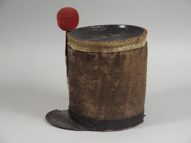 Shako d’officier des chasseurs de la garde nationale type monarchie de