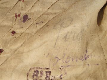 Dolman troupe du 6éme régiment de hussard (vert et rouge) modèle 1860.