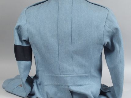 Vareuse 4 poches  en drap peigné Bleu Horizon de lieutenant- colonel d