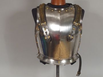 Rare cuirasse réglementaire Française troupe modèle 1854 de cuirassier