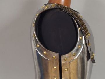 Rare cuirasse réglementaire Française troupe modèle 1854 de cuirassier
