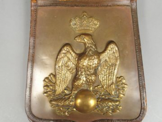 Vente aux enchères Reproduction d’une sabretache premier Empire (libre interprétation!). 