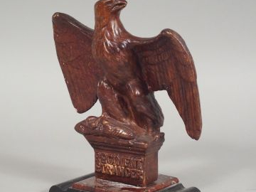 Réplique d’aigle de drapeau « Régiment étranger » Aigle non couronné d