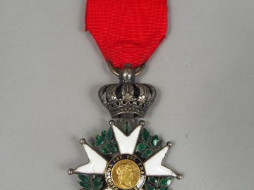 Grande étoile de Chevallier de la légion d’honneur époque Napoléon III