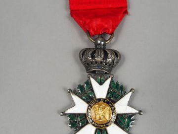 Grande étoile de Chevallier de la légion d’honneur époque Napoléon III