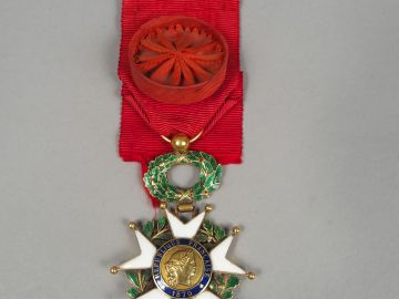 Etoile d’officier de la légion d’honneur époque troisième république, 