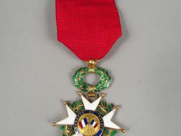 Etoile d’officier de la légion d’honneur époque troisième république, 