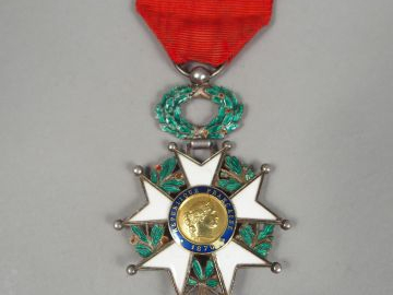 Etoile de Chevalier  de la légion d’honneur époque troisième républiqu