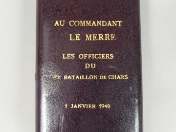 Superbe boite contenant une étoile de la légion d’honneur d’officier, 