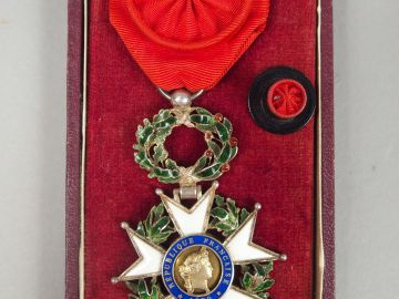 Etoile d’officier de la légion d’honneur troisième république joli mod