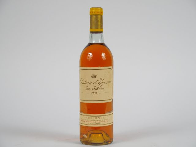 1 BOUTEILLE CHÂTEAU D'YQUEM 1er CCS SAUTERNES - 1980 - BG
