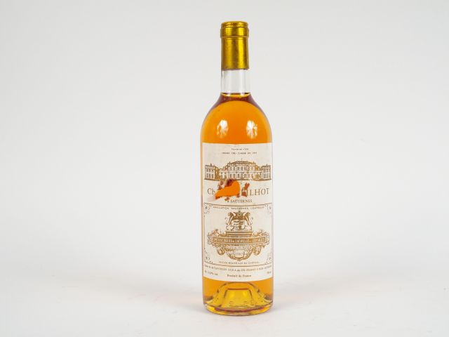 1 BOUTEILLE CHÂTEAU FILHOT CC SAUTERNES - 1987 - BG+/EA