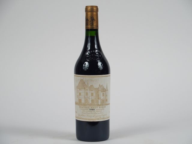 1 BOUTEILLE CHÂTEAU HAUT BRION 1er GCC GRAVES - 1988