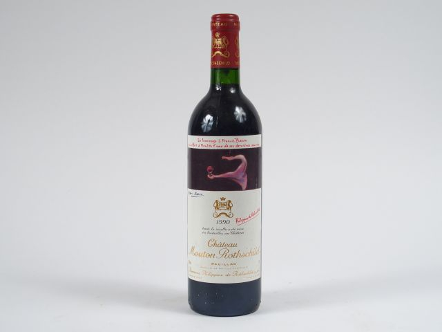 1 BOUTEILLE CHÂTEAU MOUTON ROTHSCHILD 1er GCC PAUILLAC - 1990