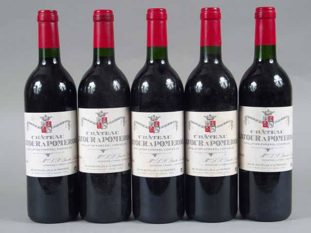 5 BOUTEILLES CHÂTEAU LATOUR A POMEROL - 1994