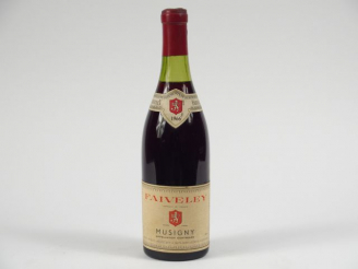 Vente aux enchères 1 BOUTEILLE MUSIGNY GC FAIVELEY - 1966 - 2,8 CM