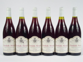 Vente aux enchères 6 BOUTEILLES CHAMBOLLE MUSIGNY LIGNIER MICHELOT - 1994 - 2 ELA