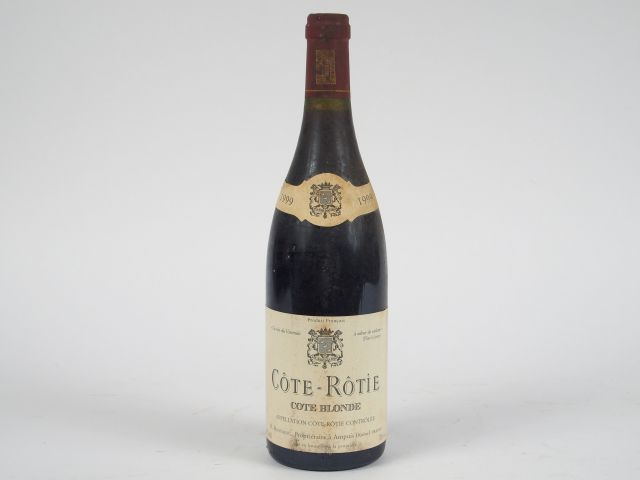 1 BOUTEILLE CÔTE RÔTIE 'COTE BLONDE' R. ROSTAING - 1999 - BS/ETLA