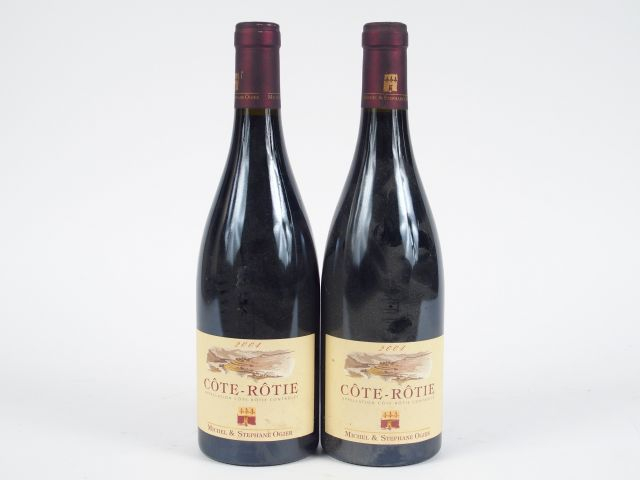2 BOUTEILLES CÔTE RÔTIE 'RESERVE DU DOMAINE' M.   S. OGIER - 2004