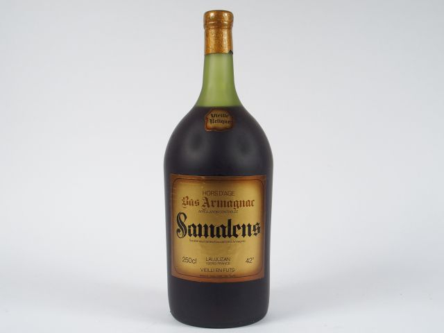 1 POT BAS ARMAGNAC HORS D'AGE VIEILLE RELIQUE SAMALENS 42 % - COFFRET