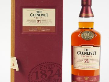 1 BOUTEILLE GLENLIVET 	OB 	Archive 	70	cl 43% Millésime : 		2007	 - 21