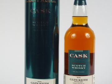 1 BOUTEILLE GLEN KEITH	 GORDON AND MACPHAIL 	Cask Strength	 70cl 	54,8