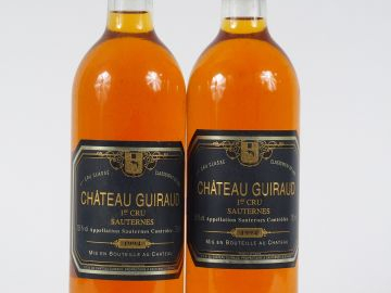 2 BOUTEILLES CHÂTEAU GUIRAUD 1er CC SAUTERNES - 1994