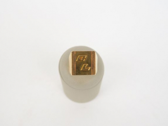 Vente aux enchères Chevalière or. 9,5 g