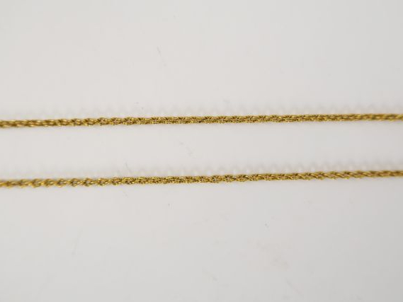 Giletière en or. 45 g