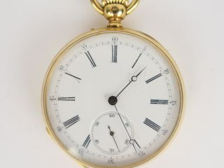 Montre de gousset en or. 80 g tel