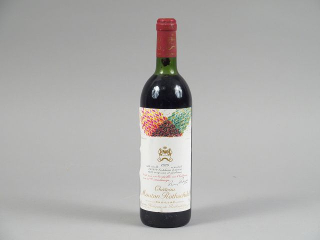 1 BOUTEILLE CHÂTEAU MOUTON ROTHSCHILD 1er GCC PAUILLAC - 1979 - LB