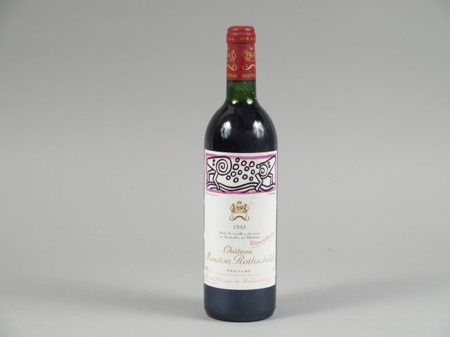 1 BOUTEILLE CHÂTEAU MOUTON ROTHSCHILD 1er GCC PAUILLAC - 1988 - BG