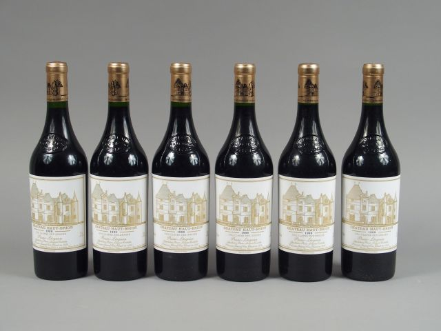 6 BOUTEILLES CHÂTEAU HAUT BRION 1er GCC GRAVES - 1999 - CBO