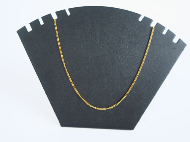 Chaine en or, maille gourmette. Poids : 7,9 g (12585)