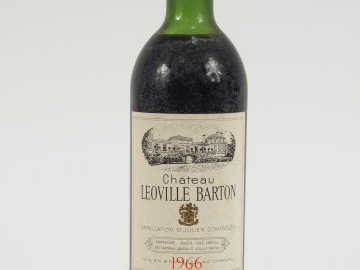 1 BOUTEILLE CHÂTEAU LEOVILLE BARTON GCC ST JULIEN - 1966 - HEP