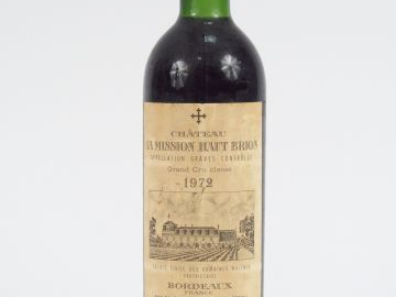1 BOUTEILLE CHÂTEAU LA MISSION HAUT BRION GCC GRAVES - 1972 - BG