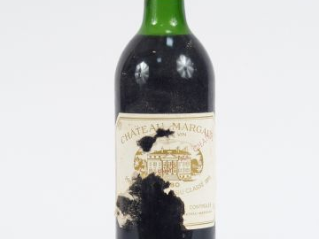 1 BOUTEILLE CHÂTEAU MARGAUX 1er GCC MARGAUX - 1980 - HEP/EA